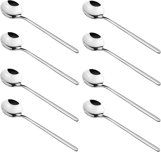 18 Pack Stainless Steel Espresso Spoons, findTop Mini Teaspoons Set for Coffee Sugar Dessert Cake Ice Cream Soup Antipasto Cappuccino, 5.1 Inch