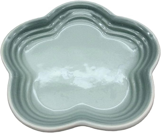 Functional 5.5Inch Ceramics Saucers Dipping Bowls Perfect for Serving Sauces Dessert and Parties Snacks At Homes Round Seasoning Ingredient Preps Appetizer Plates