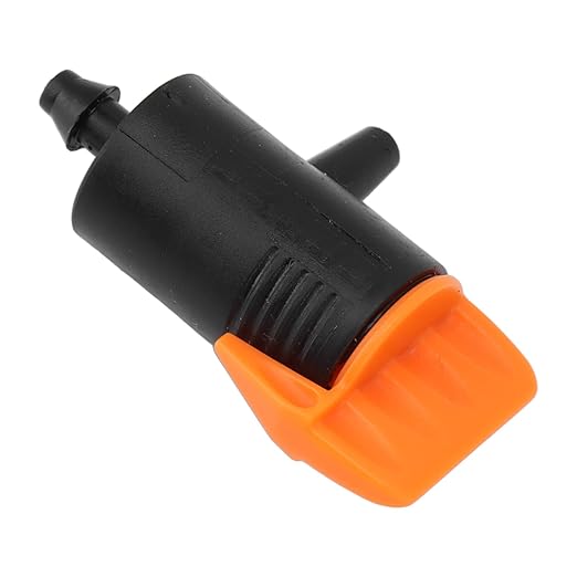 10 Pieces Drip Emitter,Adjustable Flag Irrigation Dripper for Garden Trees and Shrubs Watering,for Succulents Plants Lawn Flower Irrigation System