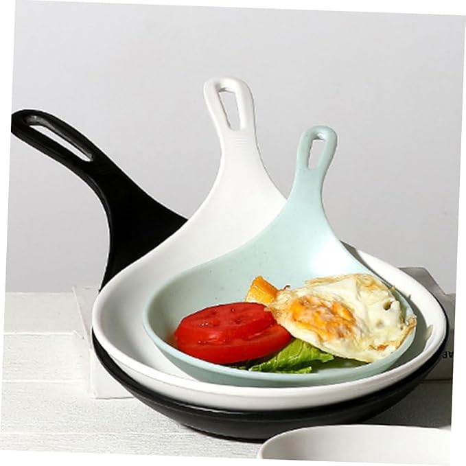 PRETYZOOM Handheld Food Serving Tray Dish for Snacks Appetizers and Desserts for Parties Family Gatherings and Home Use