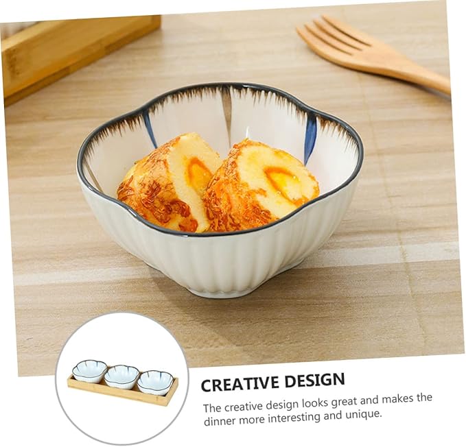 ABOOFAN Quality Material Snack Trays Small Plates Ceramic Serving Plate Easy to Clean for Snacks