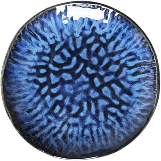 Plate,1pc Western Plate Outdoor Plates for Patio Appetizer Plates Divided Serving Tray with Lid Dish Jewelry Plate Steak Plate Party Platter Trifle Bowl with Lid Plates Ceramics