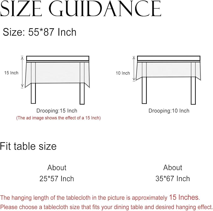 ISAENNE Designer Floral Table Cloth Rectangle,French Linen Light Beige Indoor Tablecloth,Fall Wrinkle Resistant Decor Tablecloths for Dining Thanksgiving Kitchen Party,55"*87"-Flora A