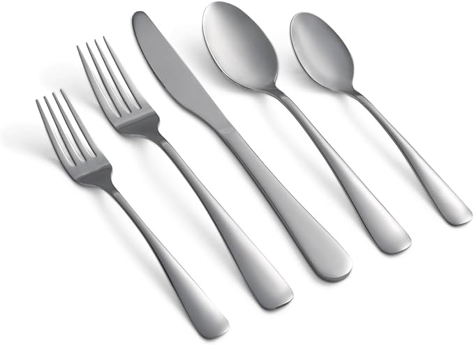 Cambridge 347645CNW13 Rhiannon Mirror 45-Piece Flatware Set