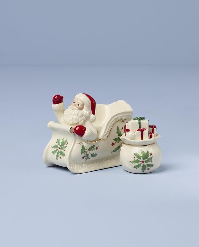 Lenox 897754 Holiday Figural Salt & Pepper Set, Christmas Dishes, Festive Serveware