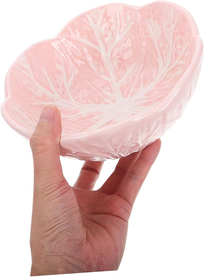 ABOOFAN Cabbage Bowl Candy Dishes Decorative Decorative Plates for Display Snack Plates Ceramic