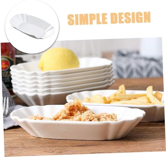 2pcs Multi-function Ceramic Bowls for Appetizers Snacks for Dried Fruits Nuts and More for Home Parties and Gatherings Dishwasher Safe Design