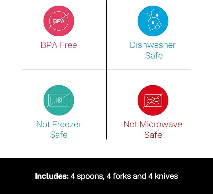 Snap Together Cutlery 4 Pc. Set