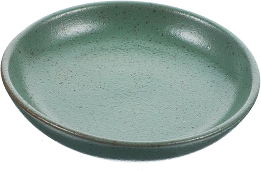 Ceramic Appetizer Plates Round Snack Serving Dish for Fruits Candy and Biscuits Sturdy Decorative Plate for Home and Restaurant Use Chic Design and Easy to Clean