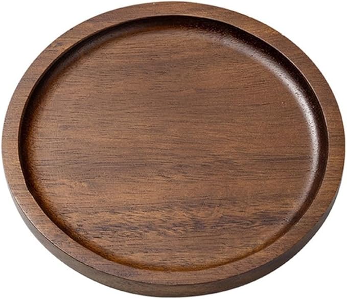 Rectangular Wooden Tray For Serving For Tea Coffee And Desserts With Minimalist Japanese Style And Easy To Clean Wood For Various Settings(TP03（Small）)