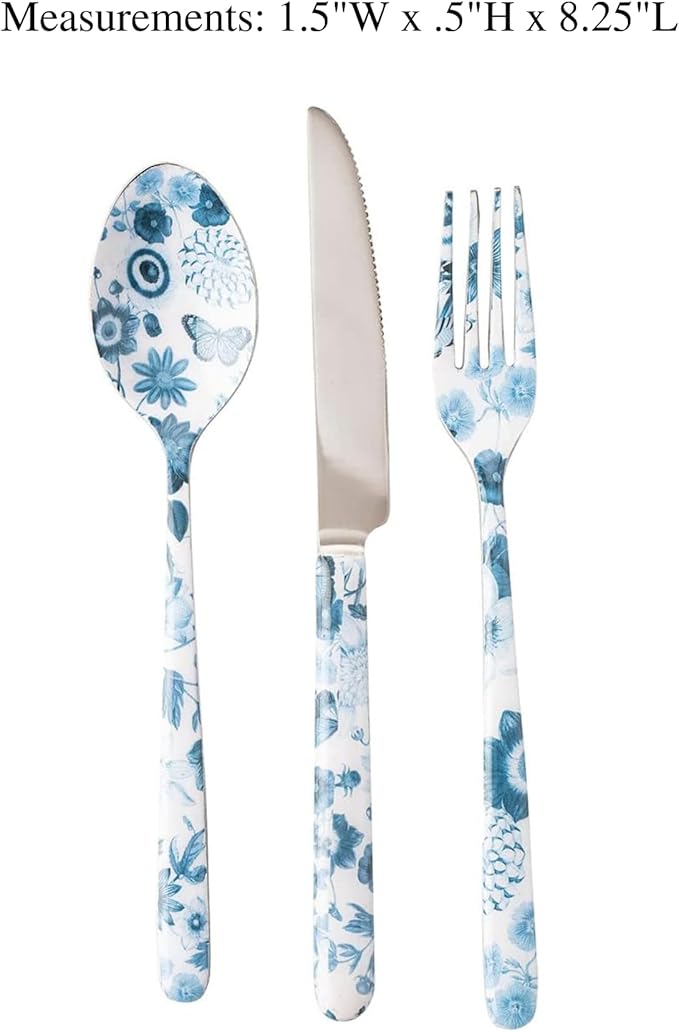 Juliska Field of Flowers Flatware Set - Chambray