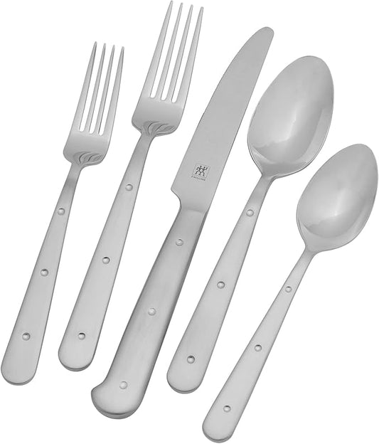 ZWILLING Porterhouse 45-pc 18/10 Stainless Steel Flatware Set