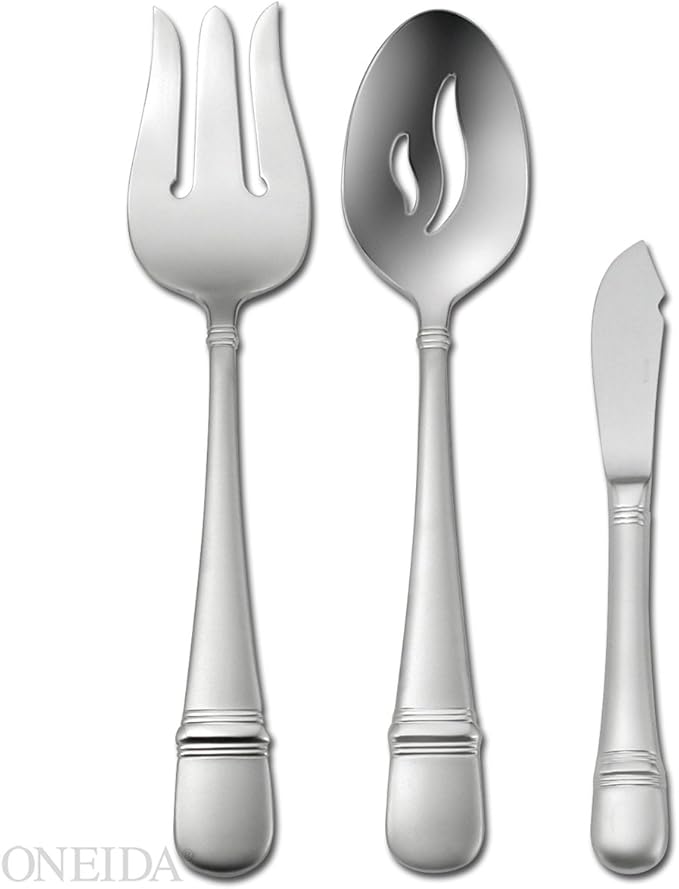 Oneida Satin Astragal 3-Piece Serving Set