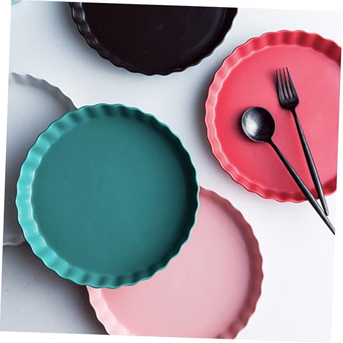 Unomor Ceramic Plate Chic Italy Design Sushi Pasta Serving Dish Elegant Tableware Microwave Oven Freezer Dishwasher Safe