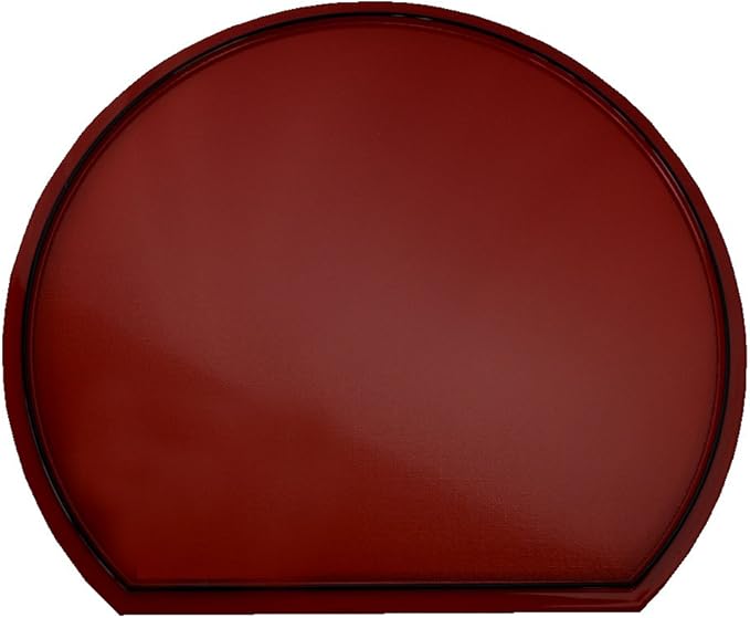 Double-Sided Japanese Style Double-Sided Set Half Moon Type Tray 36 x 32 cm