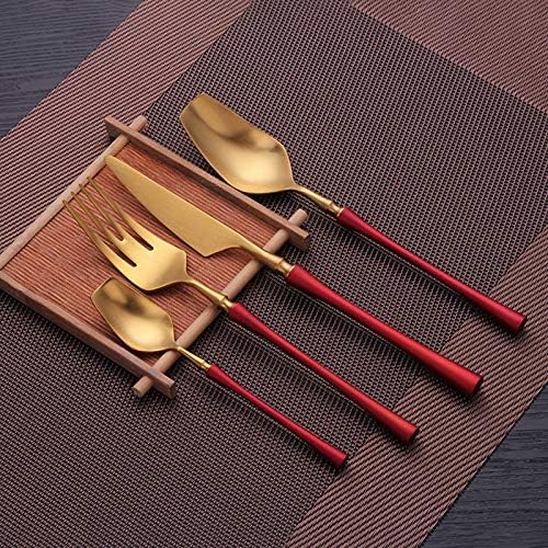 Stainless Steel Flatware serving set,Home Kitchen Eating Tableware Set,Dishwasher Safe,For Home Kitchen Restaurant Hote Stainless Steel Western Food Tableware Western Food Knife, Fork And Spoon Househ