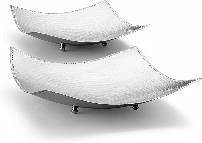 Stainless Serving Trays Trays & Platters – 2 Pack (f-co0050)