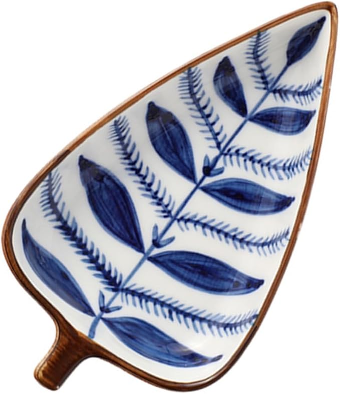 PRETYZOOM Mini Snack Dish Unique Japanese Style Appetizer Plates for Dipping Sauces Seasoning and Condiments Versatile Tableware for Home Restaurant and Entertaining