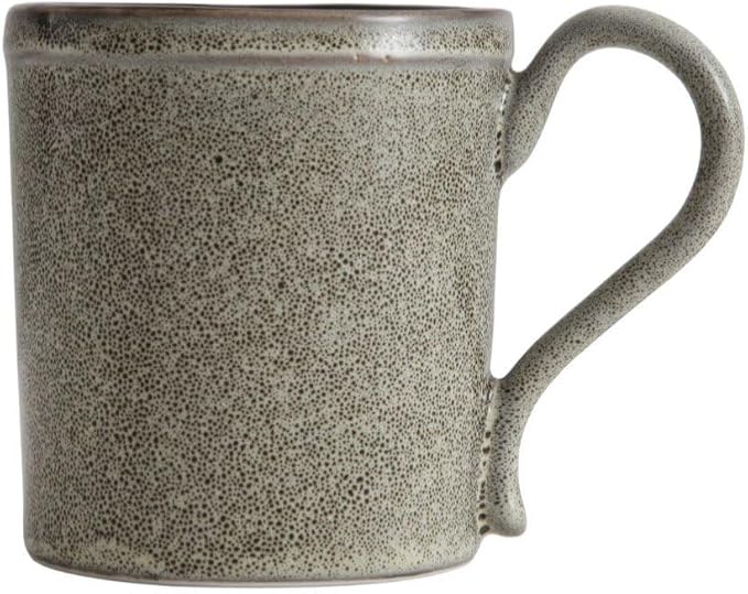 D&V 6 Piece Stōn Porcelain Dinnerware Mug Set, 9 oz, Mist