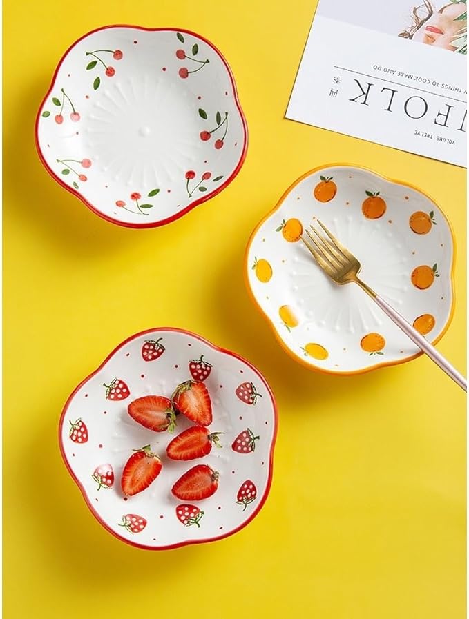 Snack Plate Household Ceramic Ceramic Plate Soy Sauce Soaking Bowl Appetizer Condiment Plate Sushi Dipping Dish Snack Tray