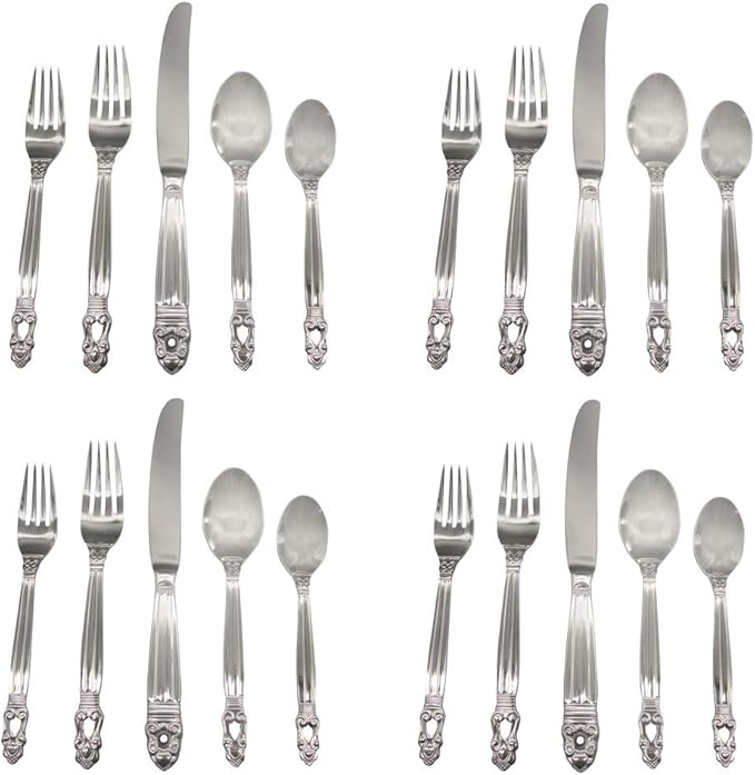 Towle Stockholm 18/10 Stainless Steel 20pc. Flatware Set (Service for Four)