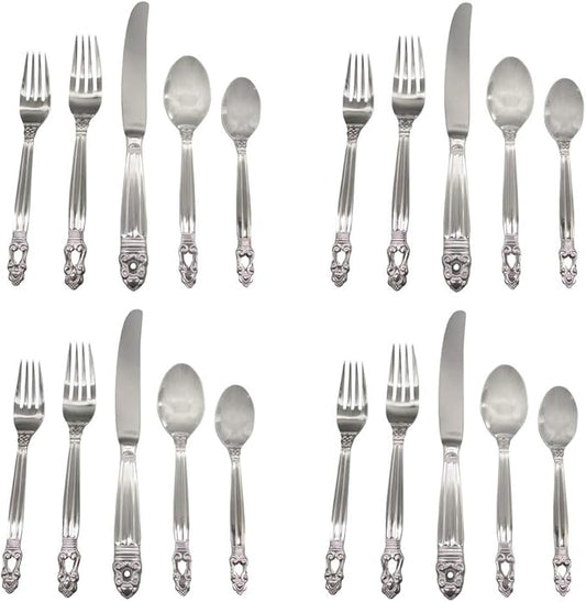 Towle Stockholm 18/10 Stainless Steel 20pc. Flatware Set (Service for Four)