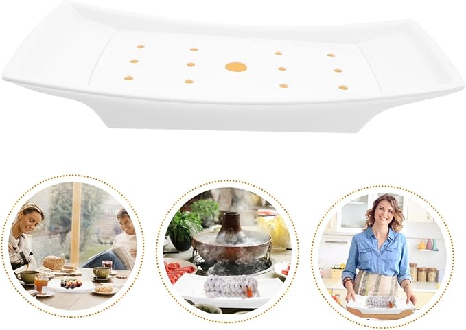 Homoyoyo 1pc Food Serving Tray Compact Creative Platter for Parties Weddings and Gatherings and Easy to Preservation Tray