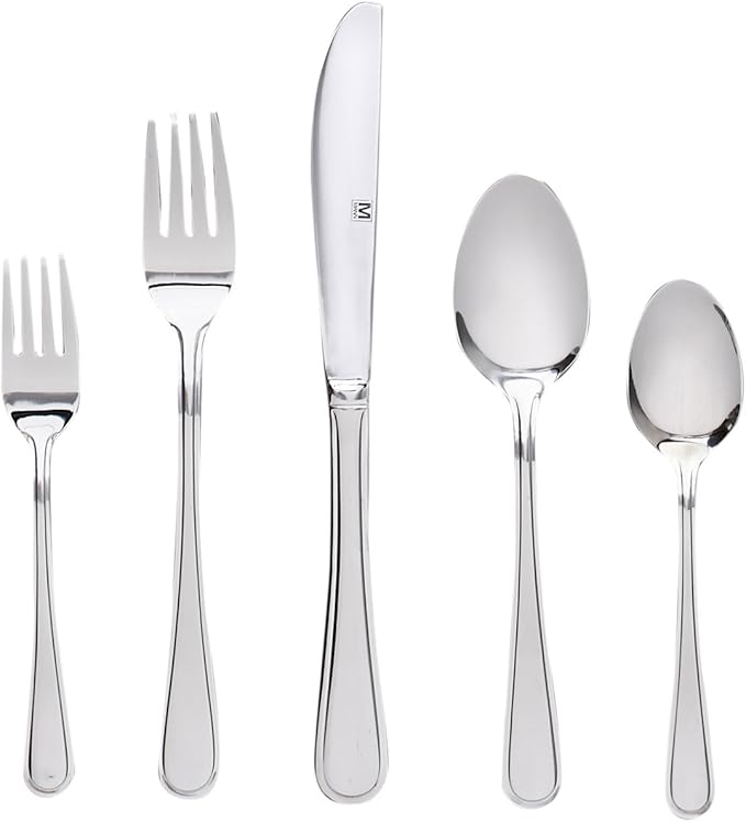 Safdie & Co. Premium Flatware Set, One Size, Stainless Steel