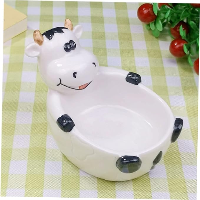 PRETYZOOM Animal-shaped Ceramic Dipping Bowls for Seasoning and Sauces Versatile Appetizer Plates for Home Entertaining Random Styles for Unique Dining