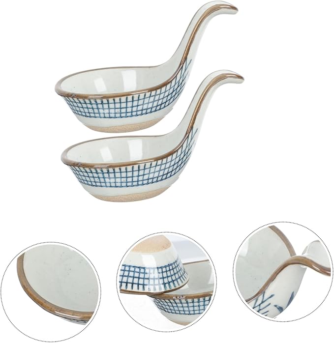 2Pcs Decorative Seasoning Bowls Appetizer Plates with Caviar Spoon for Kitchen Design for Restaurants and Catering Events