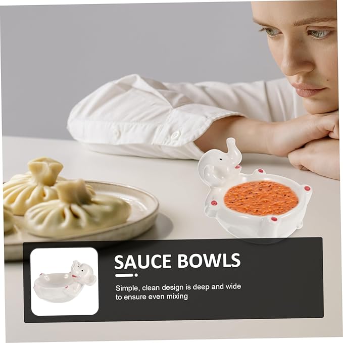 Ciieeo Ceramic Seasoning Plate Decorative Dish Multi-function Spice Tray Pickle Serving Bowl Appetizer Bowl