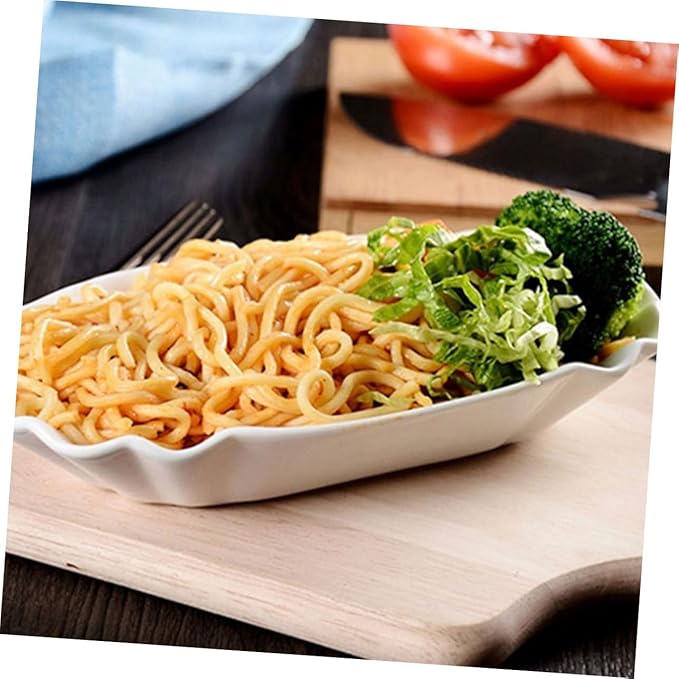 PRETYZOOM 2pcs Ceramic Appetizer Bowls Stylish Condiments Server for Dips Snacks and Fries Versatile Serving Dish for Parties Family Meals and Gatherings