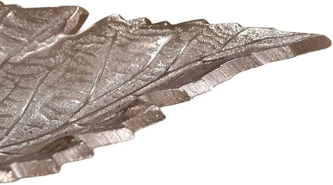 BBH Home's Handmade Bronze Novelty Shaped Aluminium Tray 5.23 x 3.93 x 1.14 AMBBVK061AB2020