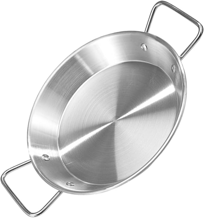 Classic Design Double Handle Plate Silver Serving Tray Party Platter Snack Plate Heat Resistant Dinnerware