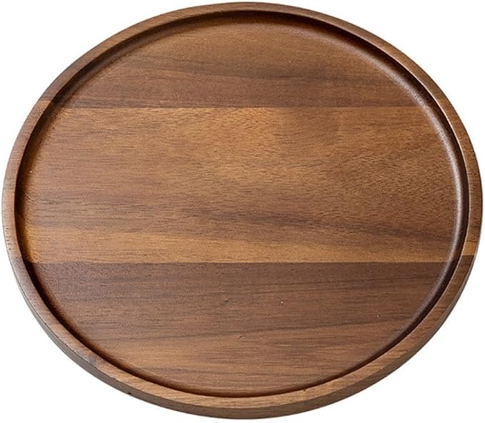 Rectangular Wooden Tray For Serving For Tea Coffee And Desserts With Minimalist Japanese Style And Easy To Clean Wood For Various Settings(TP03（Large）)