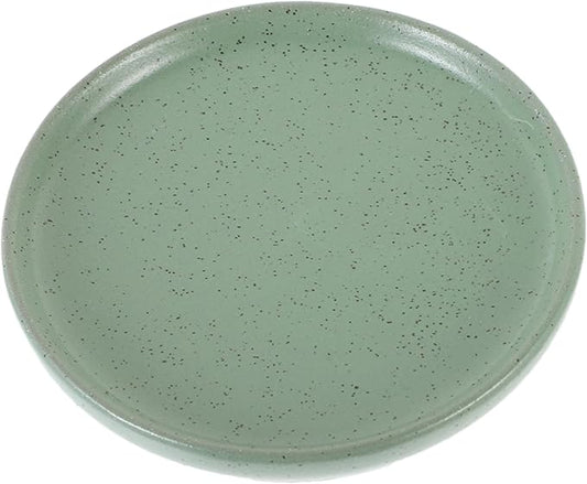 Ceramic Serving Plate Vintage Style Snack Dish Functional Appetizer Plate for Fruits Dips Easy to Clean for Home Dining Catering