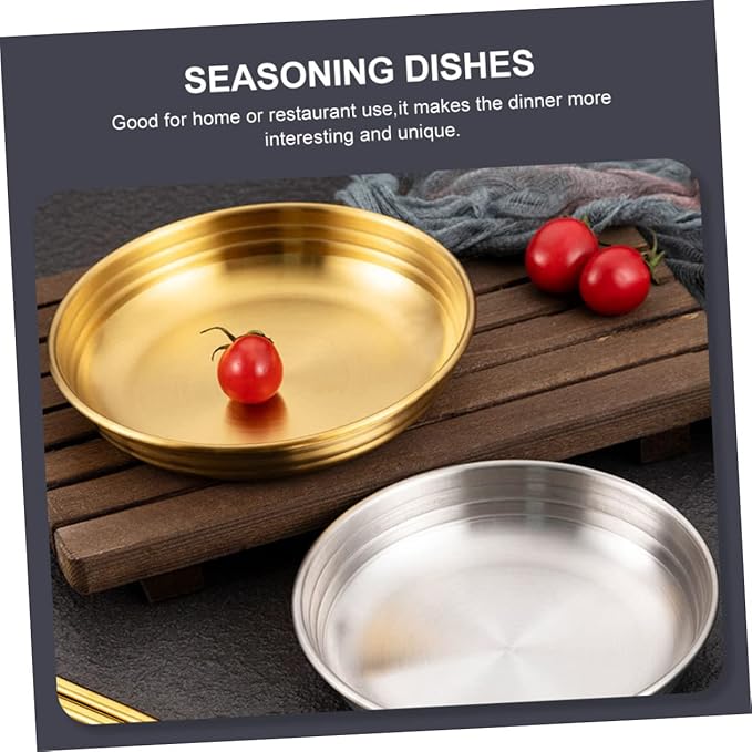 Garneck 1pc Thickened Material Seasoning Bowl Food Sauce Dish Korean Bowl for Kitchen