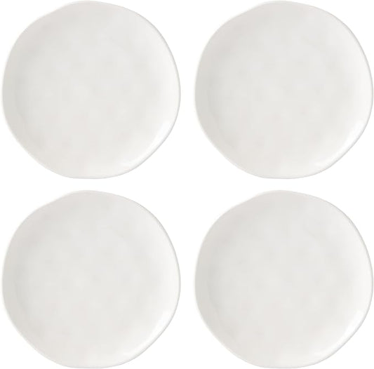 Lenox, White Bay Colors 4Pc Accent Plates, 3.90 LB