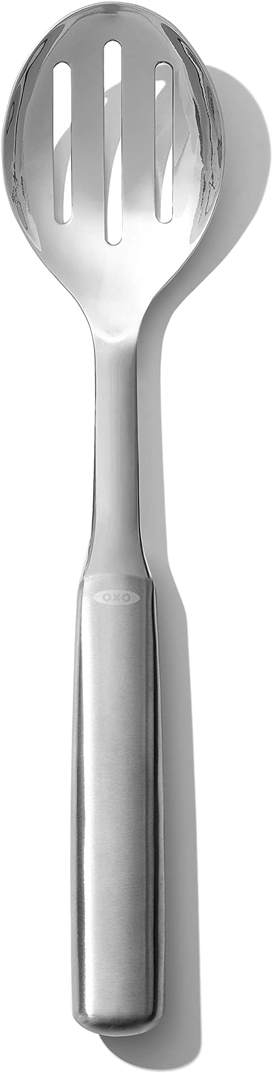 Stainless Steel Slotted Serving Spoon – Heavy-Duty Draining Spoon for Pasta, Vegetables, Soups, Stews & Buffet Serving