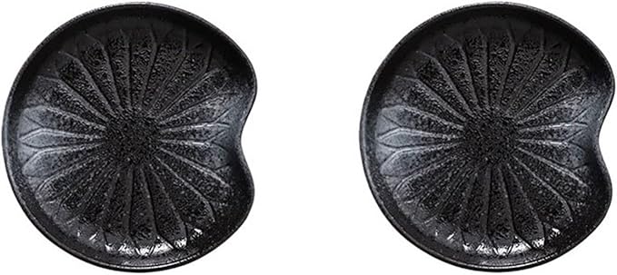 Sauce Dish Household Ceramic Plate Small Dish Plate Creative Dim Sum Plate Delicate Dip Plate Restaurant Tableware Snack Plate(E)