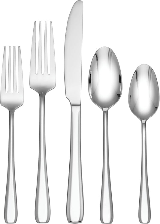 Oneida B1059020Al21 Waverly 20 Piece Everyday Flatware Set, Service For 4