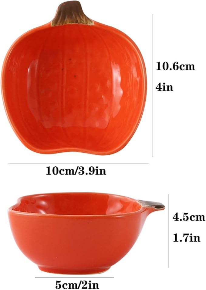 HEXEH Salad Plate Exquisite Fruit Shape Snack Dish Ceramic Soy Sauce Dipping Bowls Side Dishes for Snack Sushi Fruit Appetizer Dessert 2pcs Plastic Plate (Color : C)