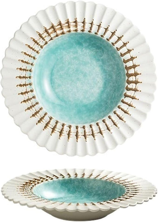 Sauce Dish Multifunctional Dip Plate Salad Snack Bowl Restaurant Appetizer Plate Specialty Plate Snack Plate Snack Plate(B), ZCL2024