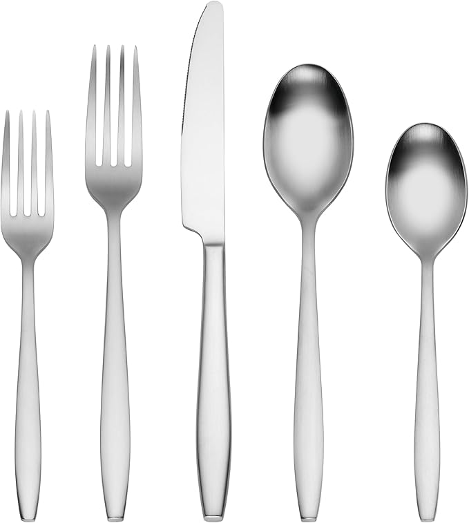Cambridge 405420DS Avery Satin 20-Piece Flatware Set