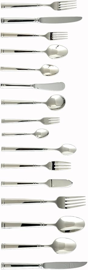 Fortessa Bistro 18/10 Stainless Steel Flatware Table Fork, Set of 12