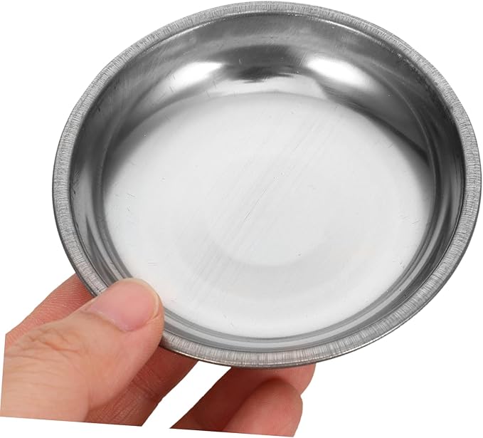 12pcs Stainless Steel Dipping Sauce Cups Round Prep Bowls for Condiments Bowls for Appetizers Soups and Side Dishes for Home and Restaurant Use