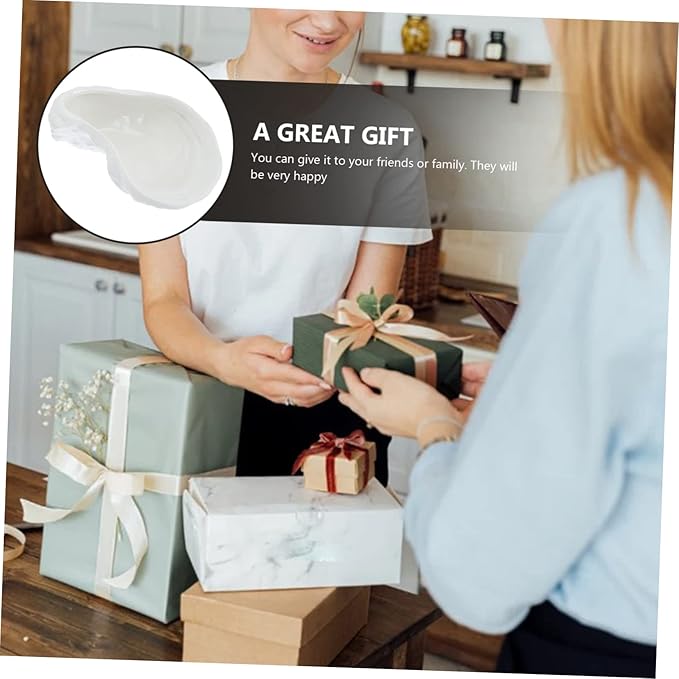 Creative Ceramic Sauce Dish Unique Condiment Tray Elegant Design Pure White Dipping Plate for Appetizers Home Use and Entertaining