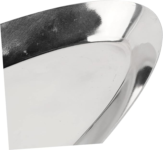 Stainless Steel Snack Tray Thicken Storage Dish for Snacks Appetizers and Towels Japanese Style Oval Plate for Home Restaurant Hotel Use