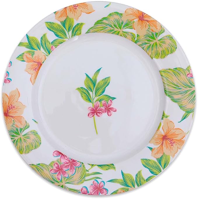 STORY&SUNS 10.35″ Dinner Plates Set of 4 – Premium Ceramic Dinner Plate Set for Dining Table