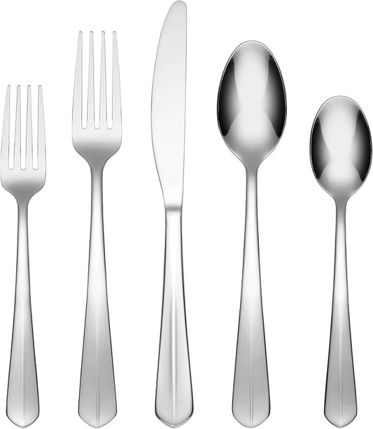 Cambridge 352140BR Raiden 40-Piece Flatware Set With Buffet